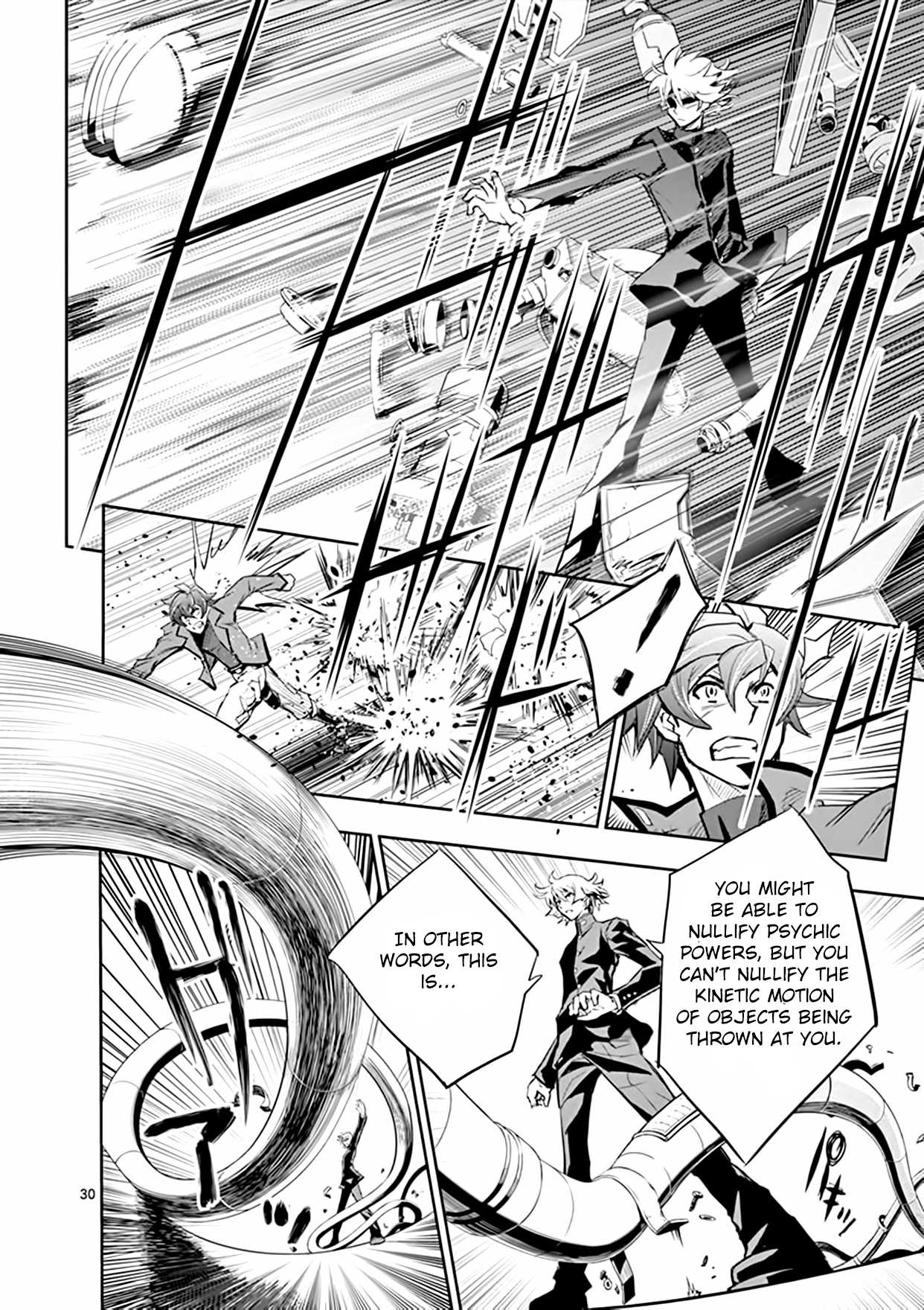 Zettai Karen Children: THE UNLIMITED - Hyoubu Kyousuke Chapter 16 page 27 - Chapter 16: As True As A Lie (3)