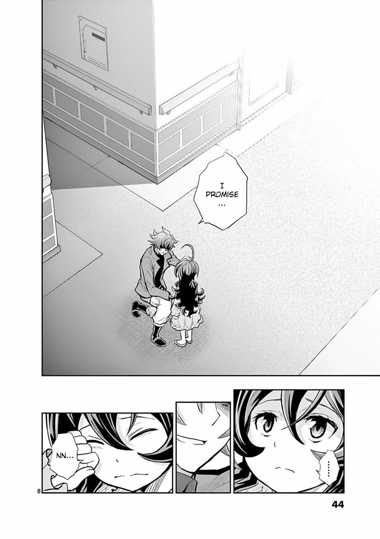 Zettai Karen Children: THE UNLIMITED - Hyoubu Kyousuke Chapter 16 page 8 - Chapter 16: As True As A Lie (3)