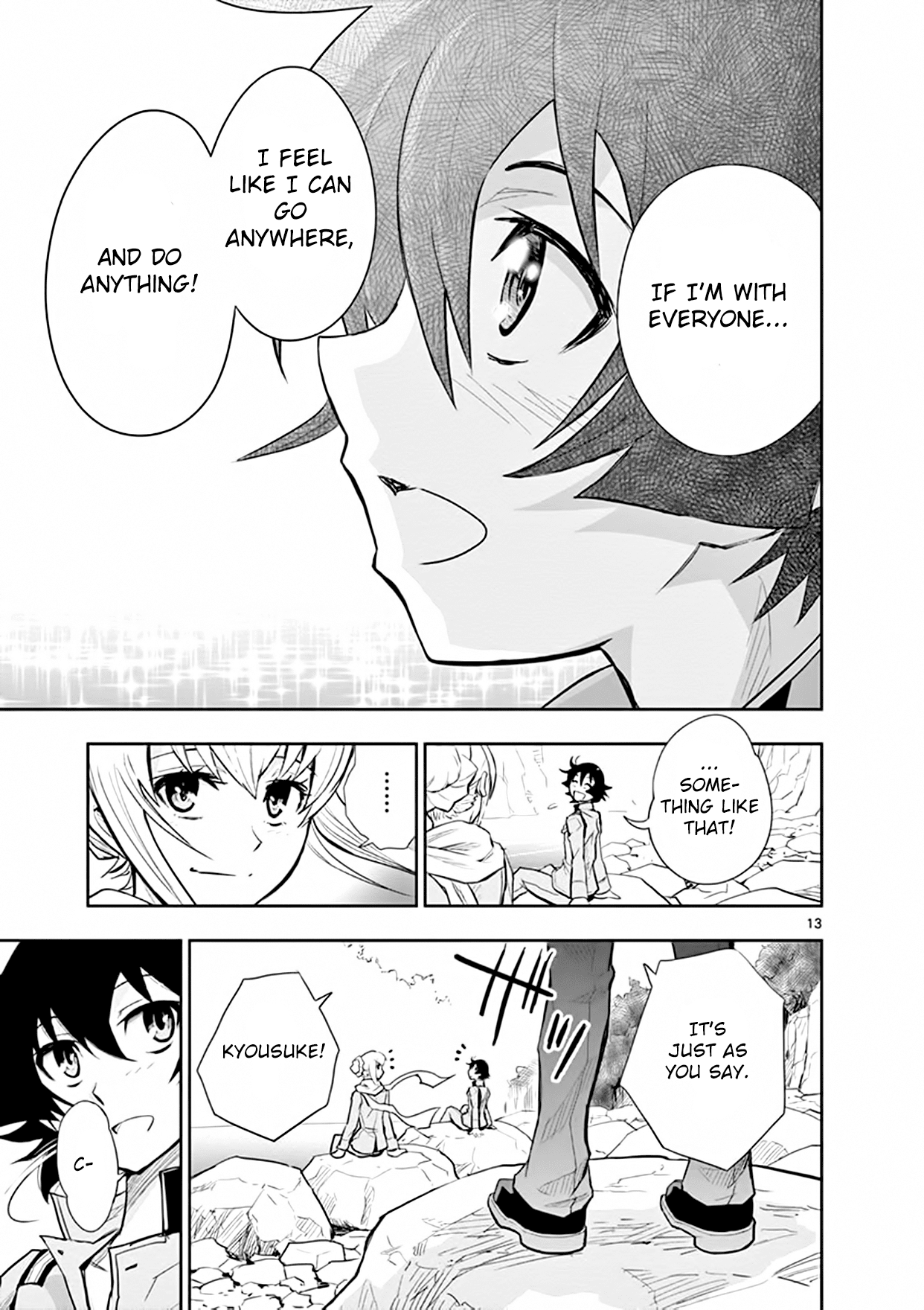 Zettai Karen Children: THE UNLIMITED - Hyoubu Kyousuke Chapter 17 page 12 - Chapter 17: Generation Zero