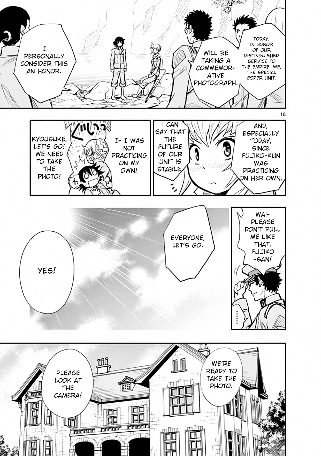 Zettai Karen Children: THE UNLIMITED - Hyoubu Kyousuke Chapter 17 page 14 - Chapter 17: Generation Zero