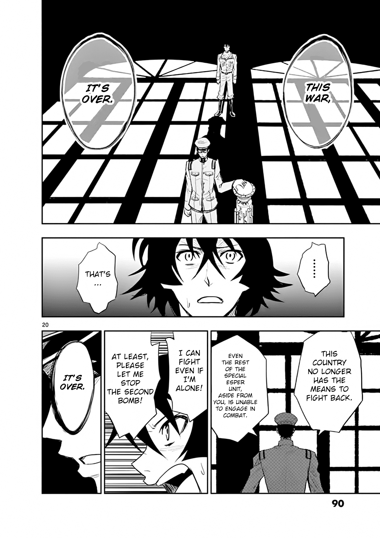 Zettai Karen Children: THE UNLIMITED - Hyoubu Kyousuke Chapter 17 page 19 - Chapter 17: Generation Zero