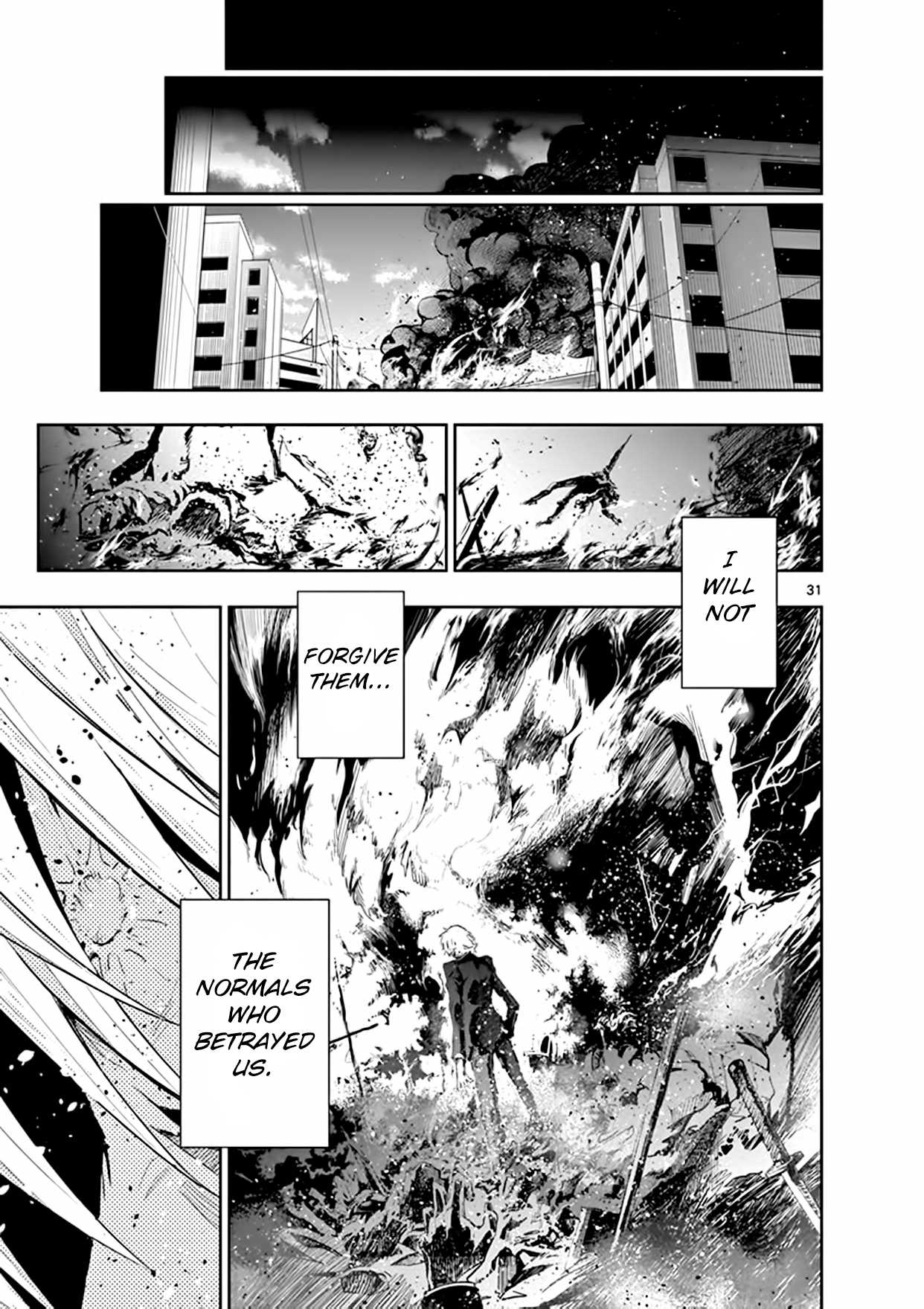 Zettai Karen Children: THE UNLIMITED - Hyoubu Kyousuke Chapter 17 page 30 - Chapter 17: Generation Zero