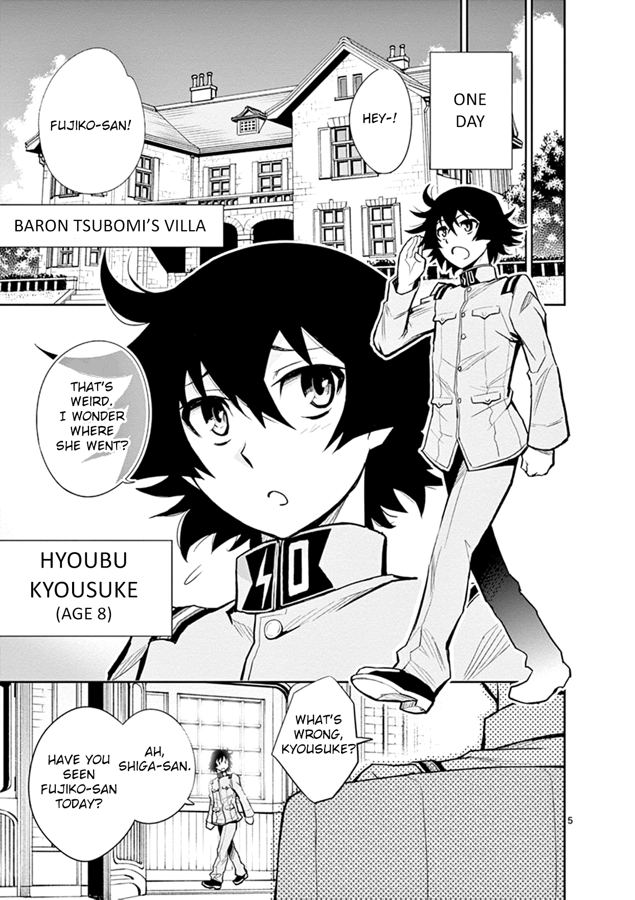Zettai Karen Children: THE UNLIMITED - Hyoubu Kyousuke Chapter 17 page 4 - Chapter 17: Generation Zero