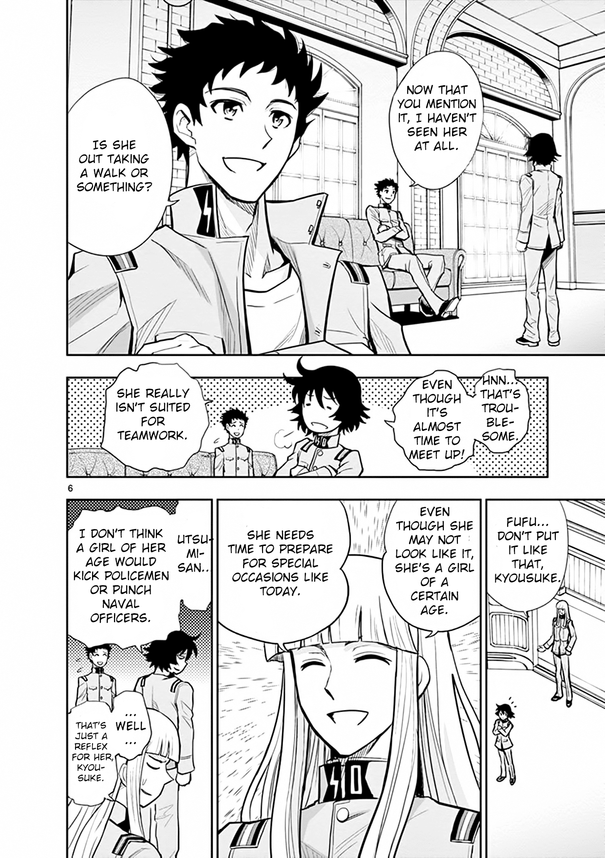Zettai Karen Children: THE UNLIMITED - Hyoubu Kyousuke Chapter 17 page 5 - Chapter 17: Generation Zero