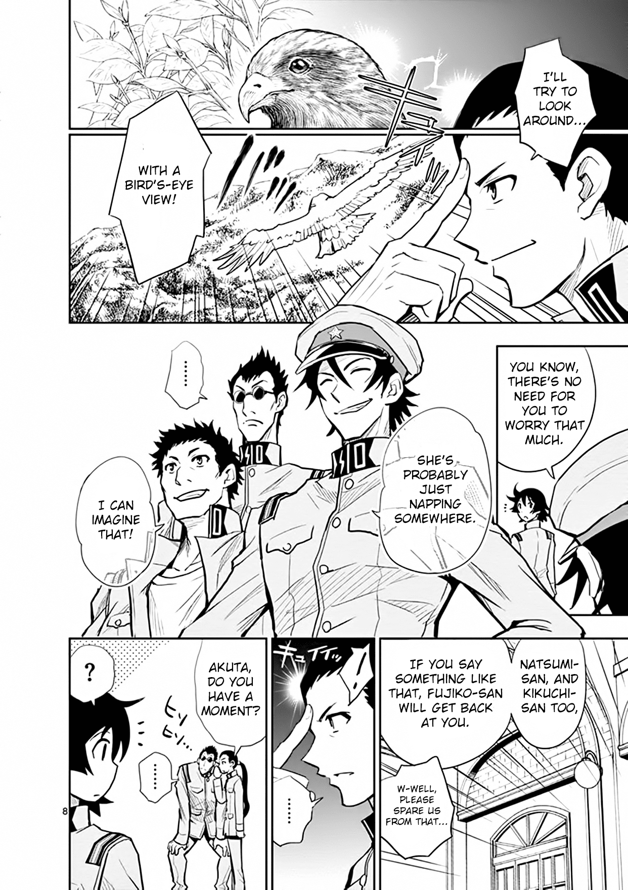 Zettai Karen Children: THE UNLIMITED - Hyoubu Kyousuke Chapter 17 page 7 - Chapter 17: Generation Zero