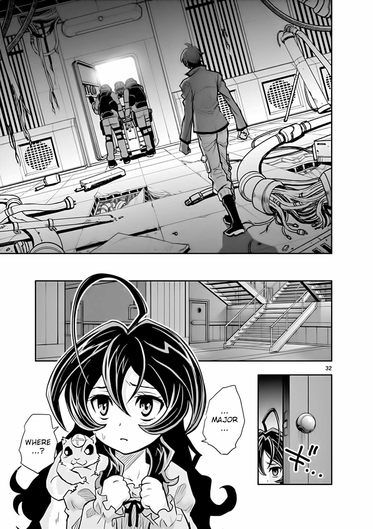 Zettai Karen Children: THE UNLIMITED - Hyoubu Kyousuke Chapter 18 page 32 - Chapter 18: Pandora's Box Opens (1)