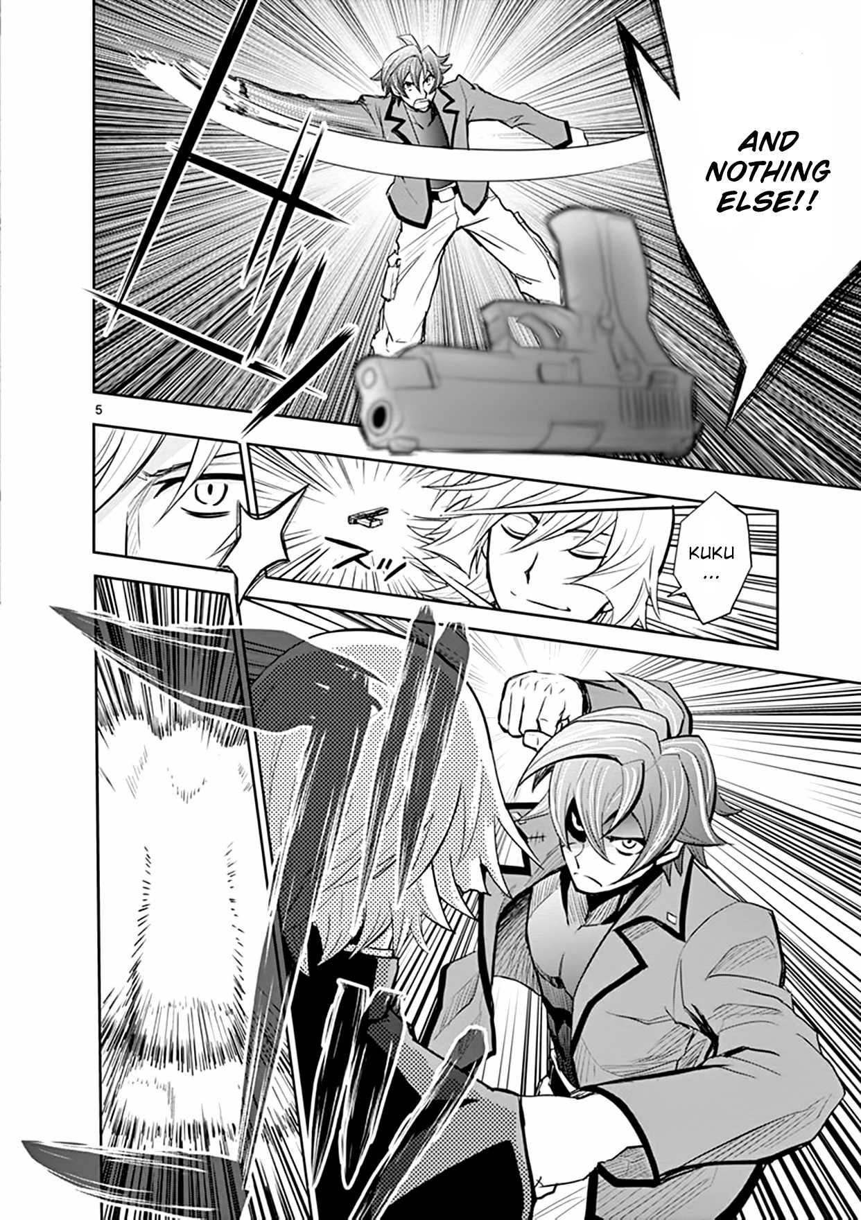 Zettai Karen Children: THE UNLIMITED - Hyoubu Kyousuke Chapter 18 page 5 - Chapter 18: Pandora's Box Opens (1)