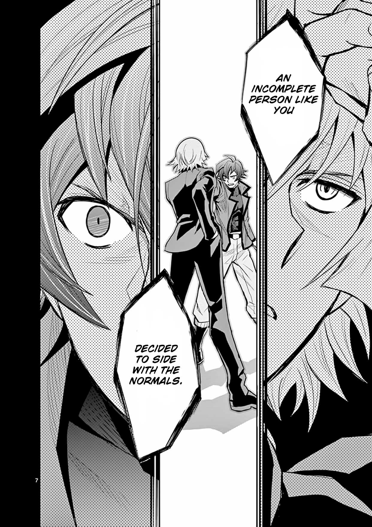 Zettai Karen Children: THE UNLIMITED - Hyoubu Kyousuke Chapter 18 page 7 - Chapter 18: Pandora's Box Opens (1)