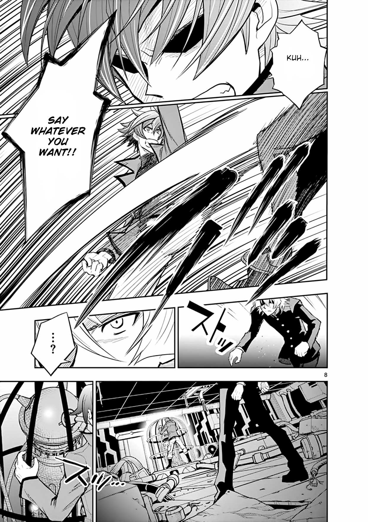 Zettai Karen Children: THE UNLIMITED - Hyoubu Kyousuke Chapter 18 page 8 - Chapter 18: Pandora's Box Opens (1)