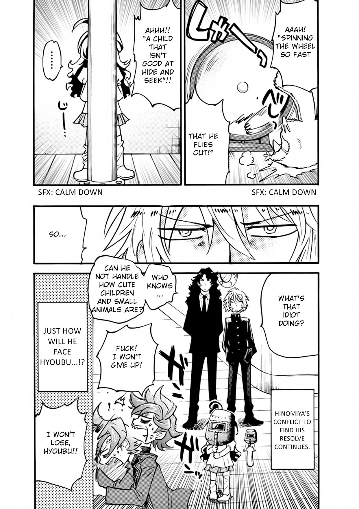 Zettai Karen Children: THE UNLIMITED - Hyoubu Kyousuke Chapter 19.5 page 7 - Chapter 19.5: Extras