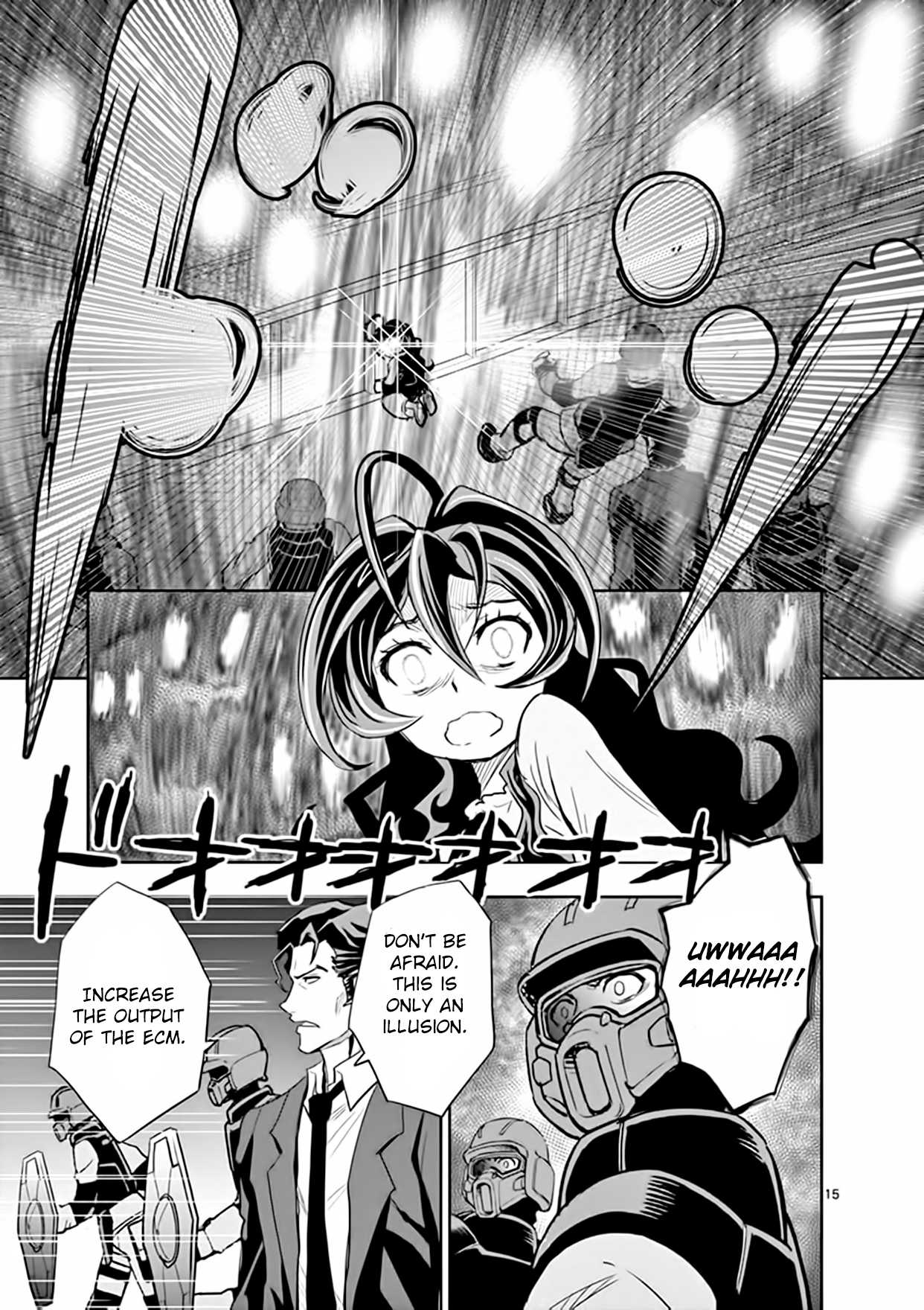 Zettai Karen Children: THE UNLIMITED - Hyoubu Kyousuke Chapter 19 page 15 - Chapter 19: Pandora's Box Opens (2)