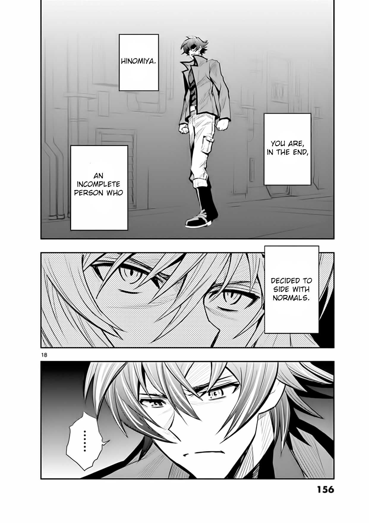 Zettai Karen Children: THE UNLIMITED - Hyoubu Kyousuke Chapter 19 page 18 - Chapter 19: Pandora's Box Opens (2)