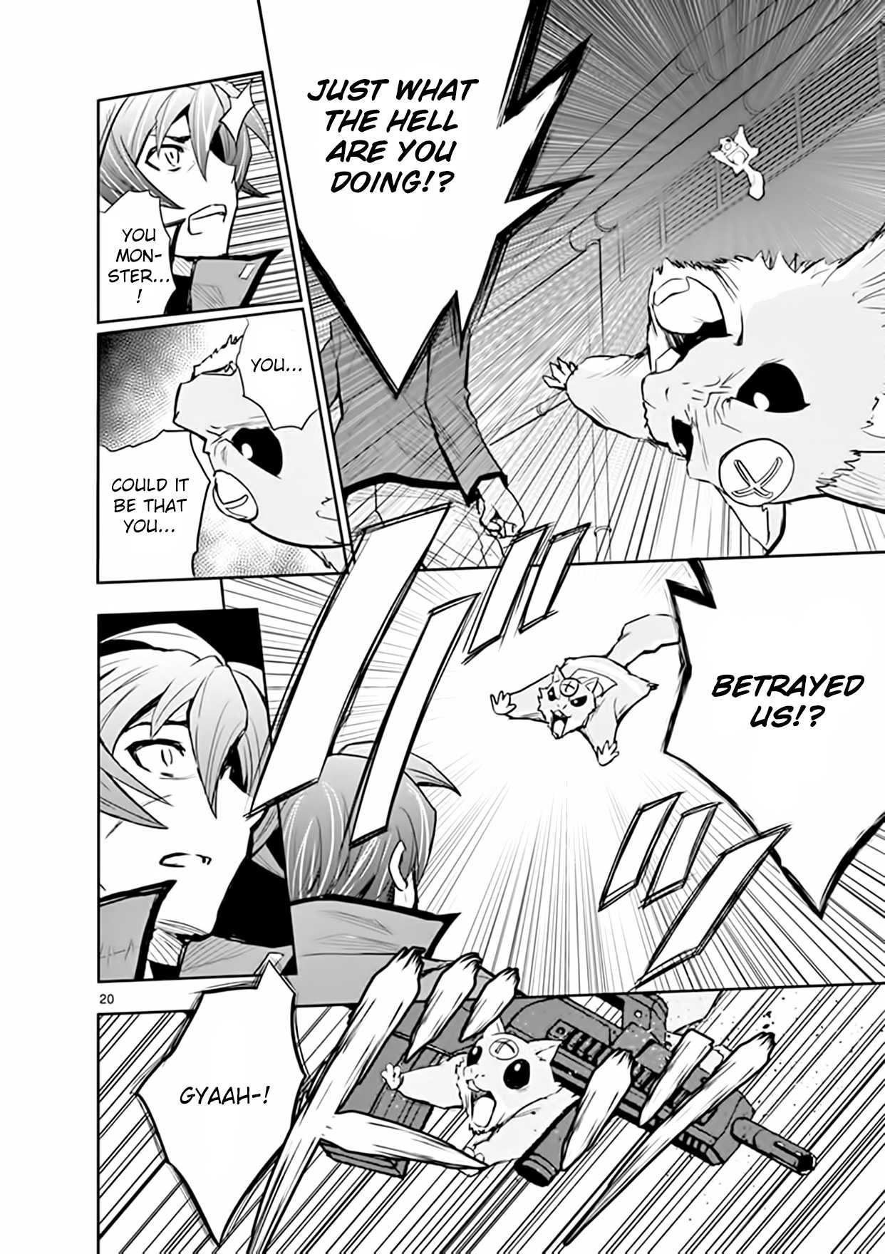 Zettai Karen Children: THE UNLIMITED - Hyoubu Kyousuke Chapter 19 page 20 - Chapter 19: Pandora's Box Opens (2)