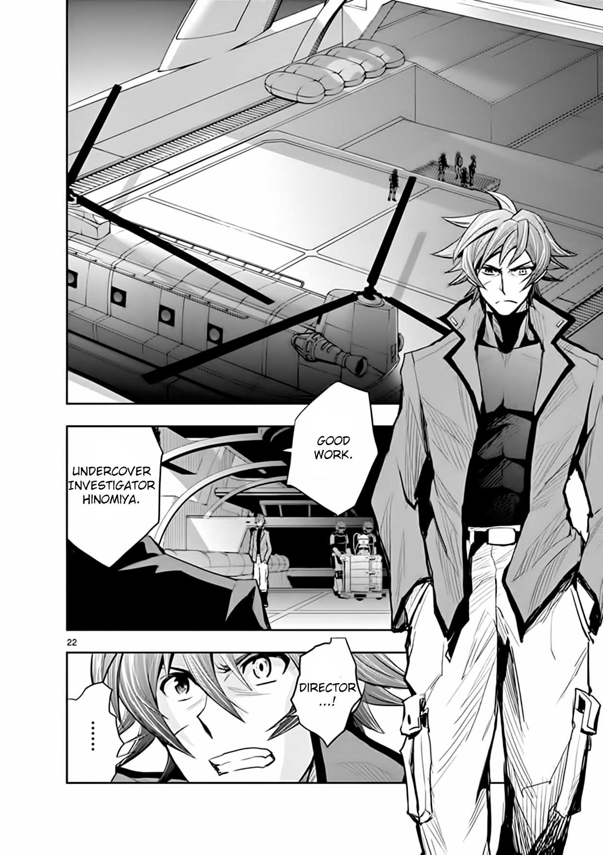 Zettai Karen Children: THE UNLIMITED - Hyoubu Kyousuke Chapter 19 page 22 - Chapter 19: Pandora's Box Opens (2)