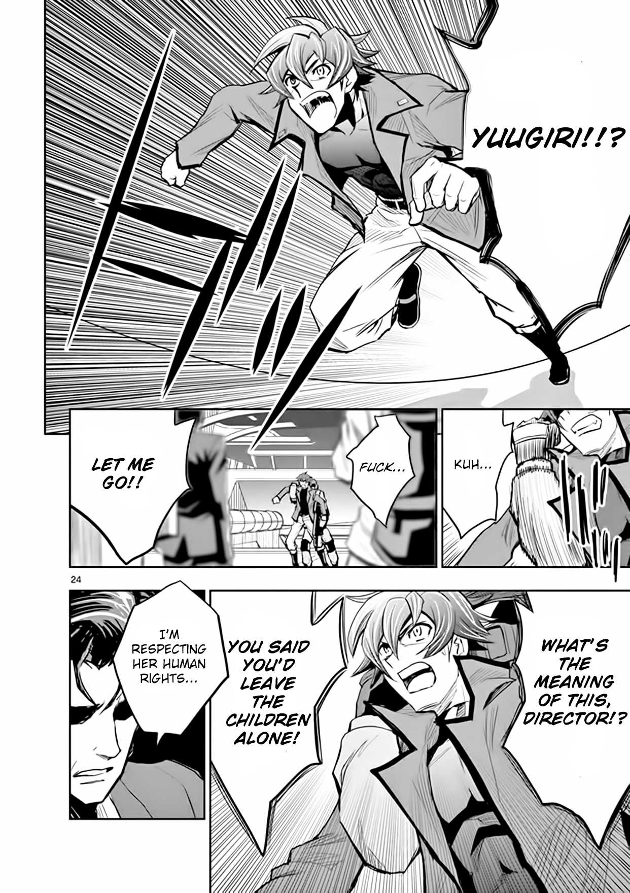 Zettai Karen Children: THE UNLIMITED - Hyoubu Kyousuke Chapter 19 page 24 - Chapter 19: Pandora's Box Opens (2)
