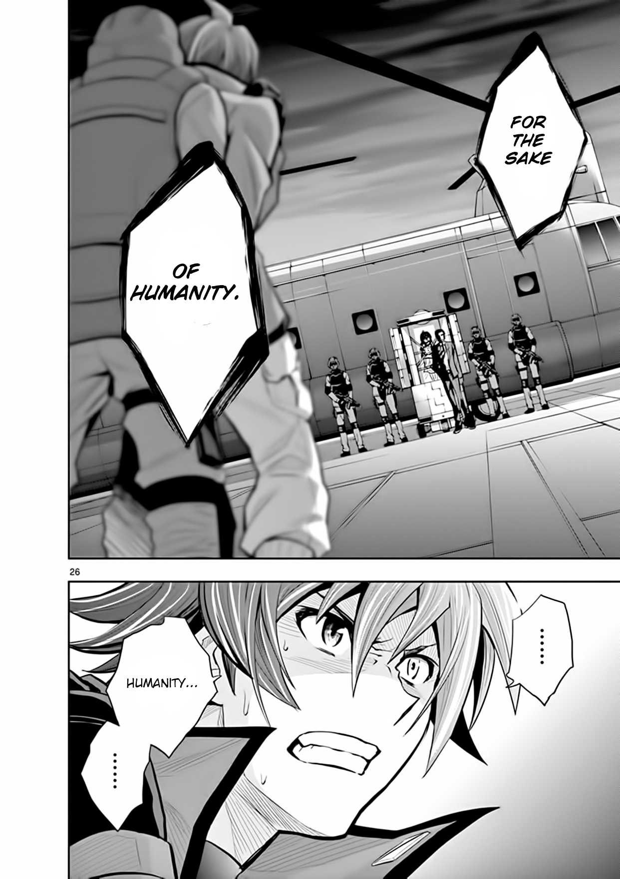 Zettai Karen Children: THE UNLIMITED - Hyoubu Kyousuke Chapter 19 page 26 - Chapter 19: Pandora's Box Opens (2)