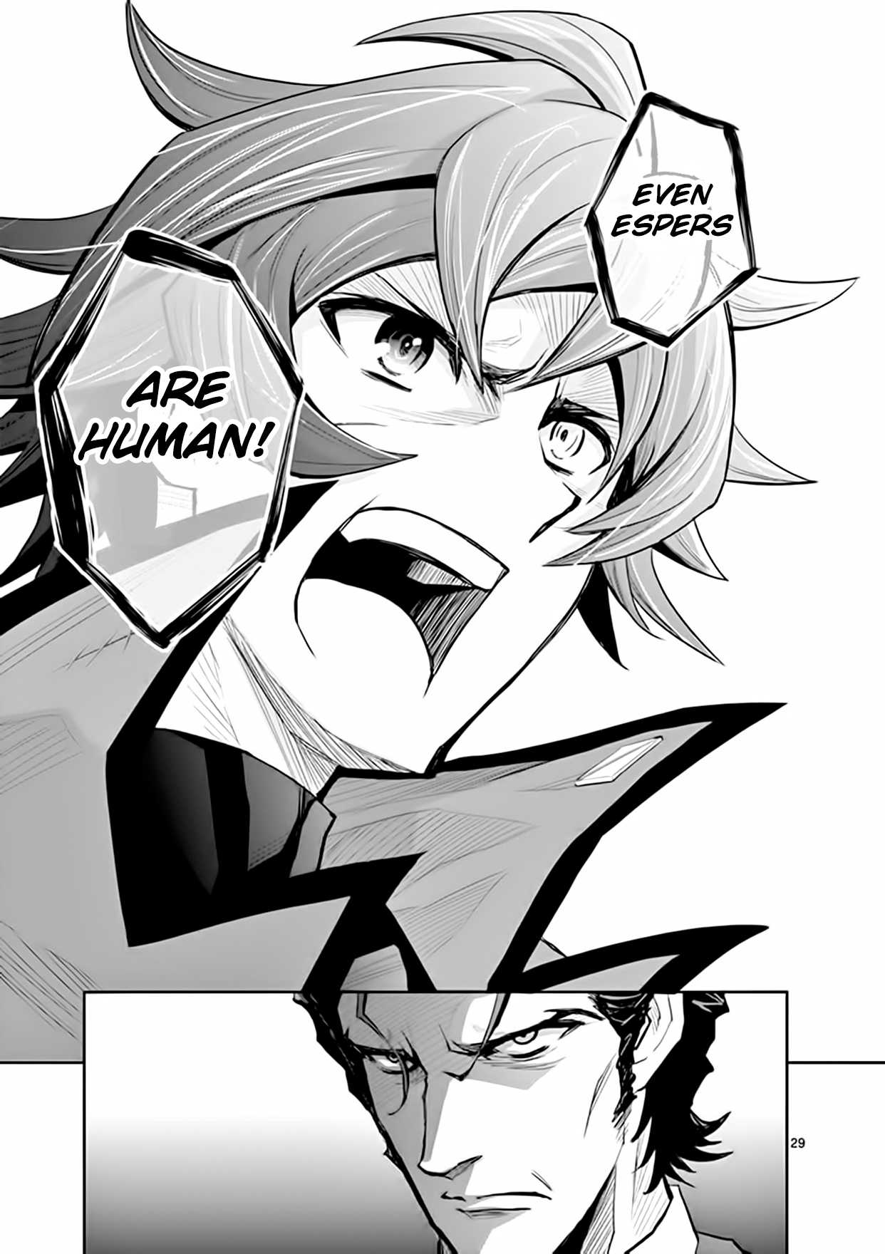 Zettai Karen Children: THE UNLIMITED - Hyoubu Kyousuke Chapter 19 page 29 - Chapter 19: Pandora's Box Opens (2)