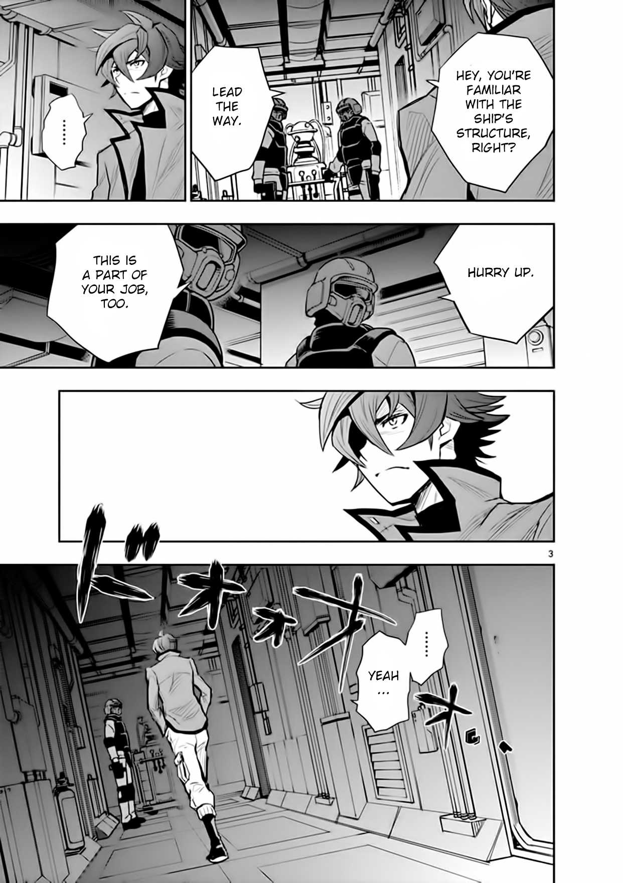 Zettai Karen Children: THE UNLIMITED - Hyoubu Kyousuke Chapter 19 page 3 - Chapter 19: Pandora's Box Opens (2)