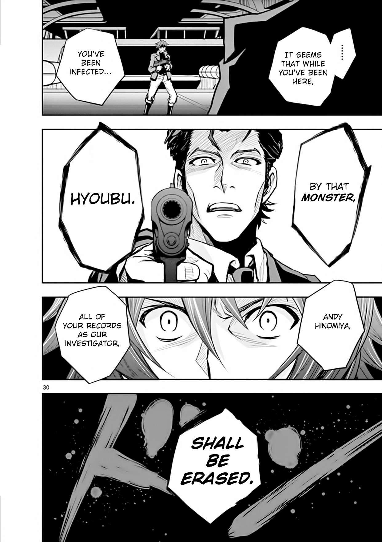 Zettai Karen Children: THE UNLIMITED - Hyoubu Kyousuke Chapter 19 page 30 - Chapter 19: Pandora's Box Opens (2)