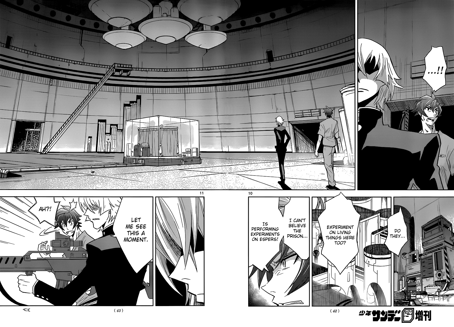 Zettai Karen Children: THE UNLIMITED - Hyoubu Kyousuke Chapter 2 page 11 - Chapter 2: Supernatural Jailbreak (2)