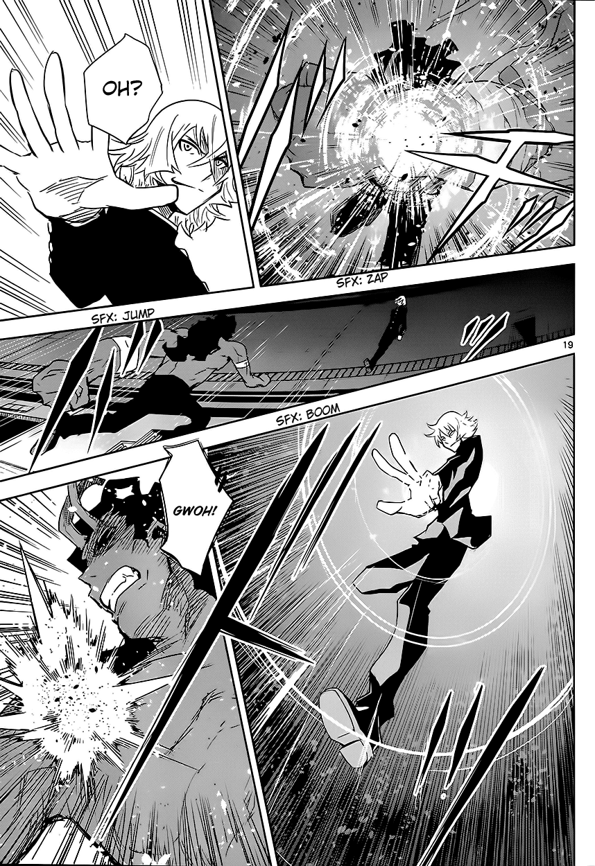 Zettai Karen Children: THE UNLIMITED - Hyoubu Kyousuke Chapter 2 page 19 - Chapter 2: Supernatural Jailbreak (2)