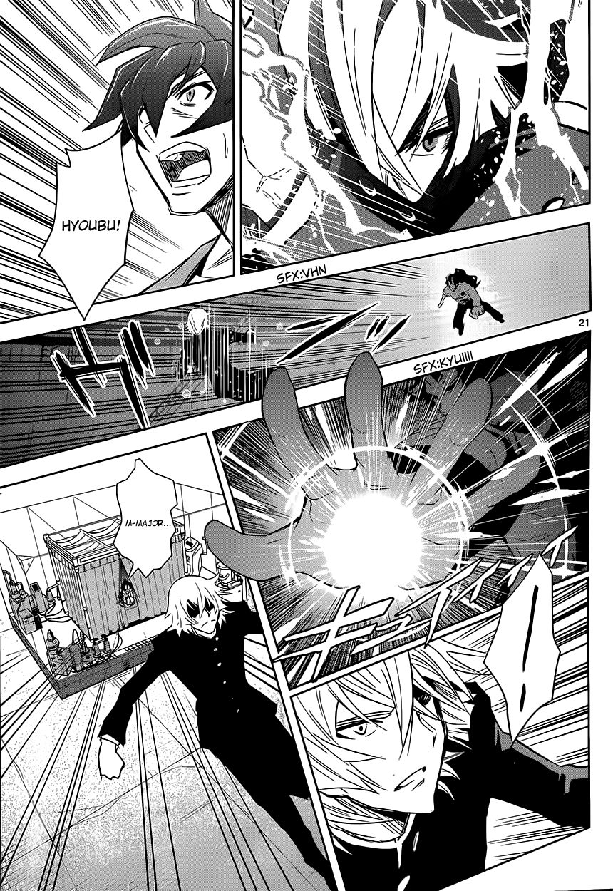 Zettai Karen Children: THE UNLIMITED - Hyoubu Kyousuke Chapter 2 page 21 - Chapter 2: Supernatural Jailbreak (2)