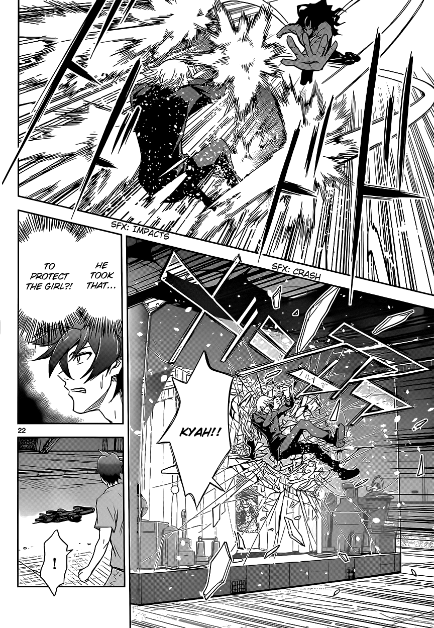 Zettai Karen Children: THE UNLIMITED - Hyoubu Kyousuke Chapter 2 page 22 - Chapter 2: Supernatural Jailbreak (2)