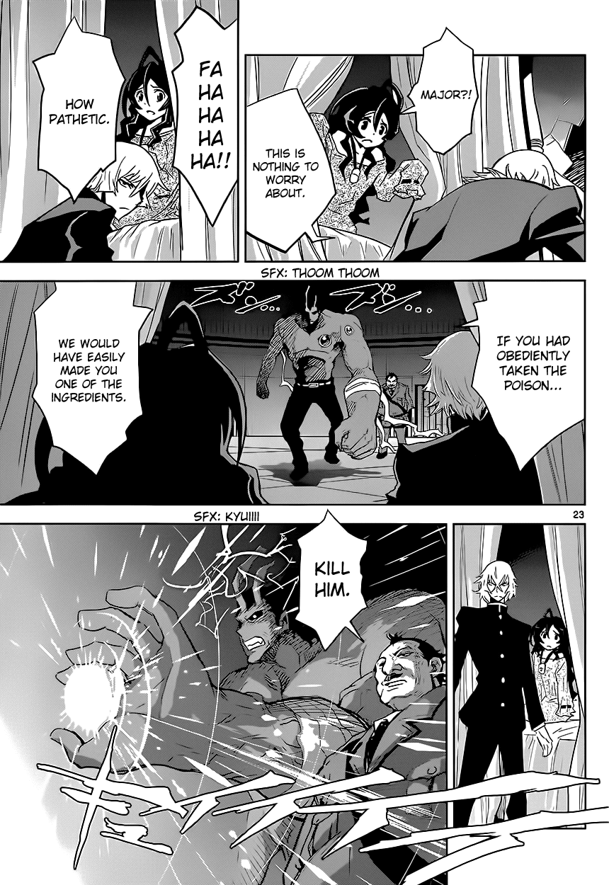 Zettai Karen Children: THE UNLIMITED - Hyoubu Kyousuke Chapter 2 page 23 - Chapter 2: Supernatural Jailbreak (2)
