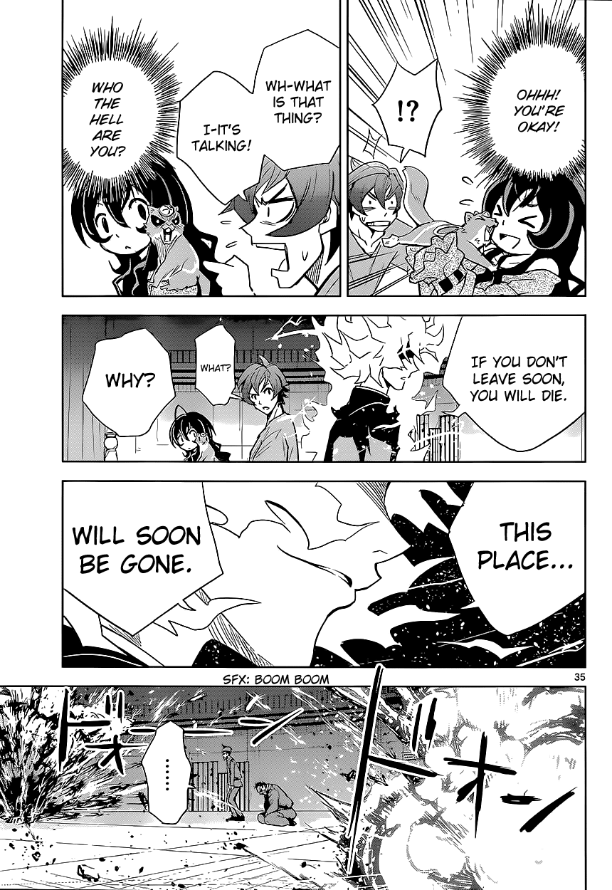 Zettai Karen Children: THE UNLIMITED - Hyoubu Kyousuke Chapter 2 page 34 - Chapter 2: Supernatural Jailbreak (2)