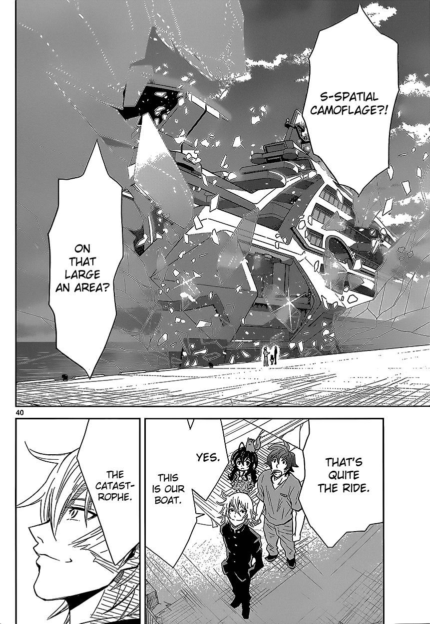 Zettai Karen Children: THE UNLIMITED - Hyoubu Kyousuke Chapter 2 page 39 - Chapter 2: Supernatural Jailbreak (2)