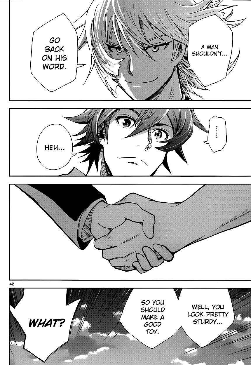 Zettai Karen Children: THE UNLIMITED - Hyoubu Kyousuke Chapter 2 page 41 - Chapter 2: Supernatural Jailbreak (2)