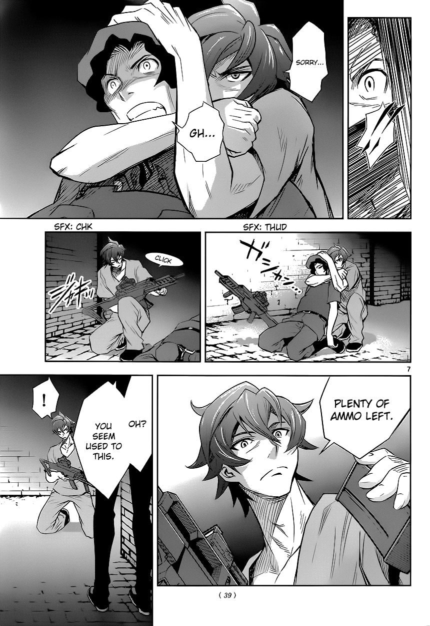 Zettai Karen Children: THE UNLIMITED - Hyoubu Kyousuke Chapter 2 page 8 - Chapter 2: Supernatural Jailbreak (2)