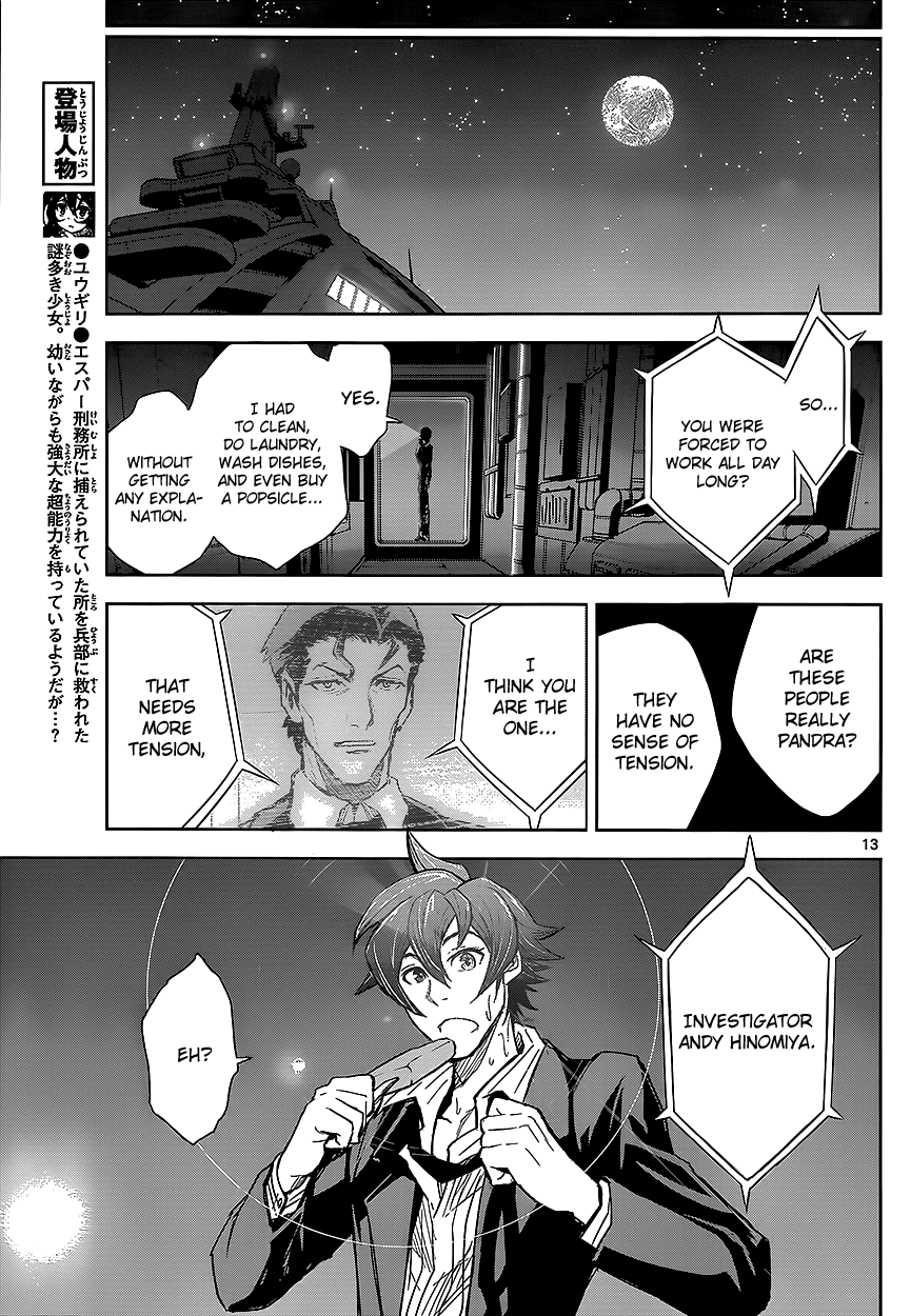 Zettai Karen Children: THE UNLIMITED - Hyoubu Kyousuke Chapter 3 page 14 - Chapter 3: Melody of Assassination (1)