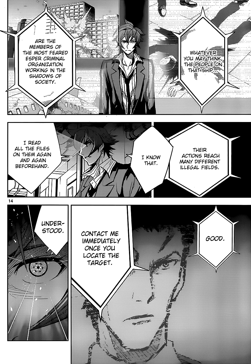Zettai Karen Children: THE UNLIMITED - Hyoubu Kyousuke Chapter 3 page 15 - Chapter 3: Melody of Assassination (1)