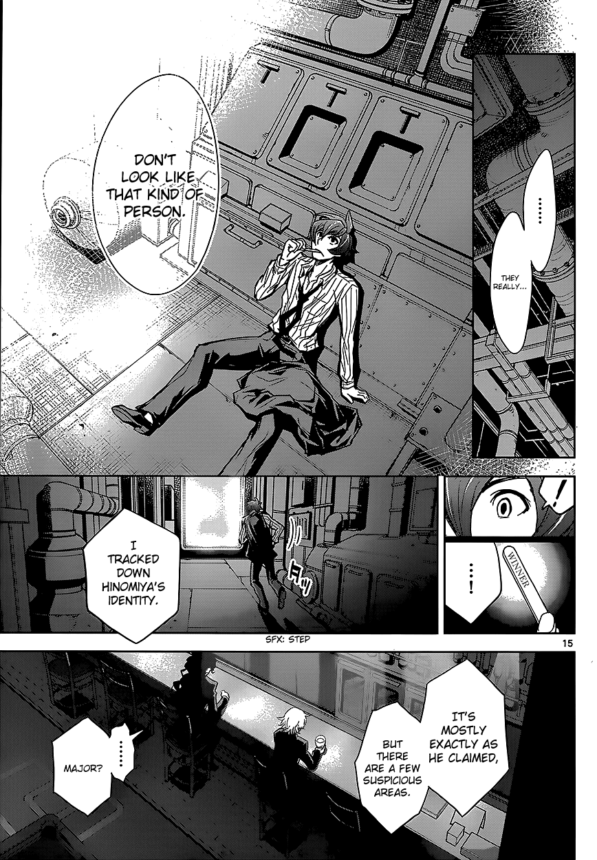 Zettai Karen Children: THE UNLIMITED - Hyoubu Kyousuke Chapter 3 page 16 - Chapter 3: Melody of Assassination (1)