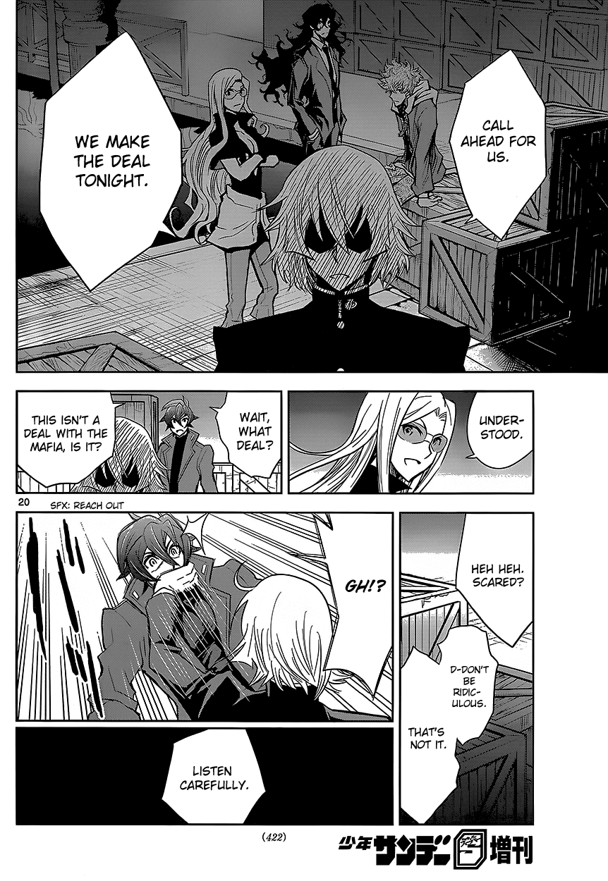 Zettai Karen Children: THE UNLIMITED - Hyoubu Kyousuke Chapter 3 page 21 - Chapter 3: Melody of Assassination (1)