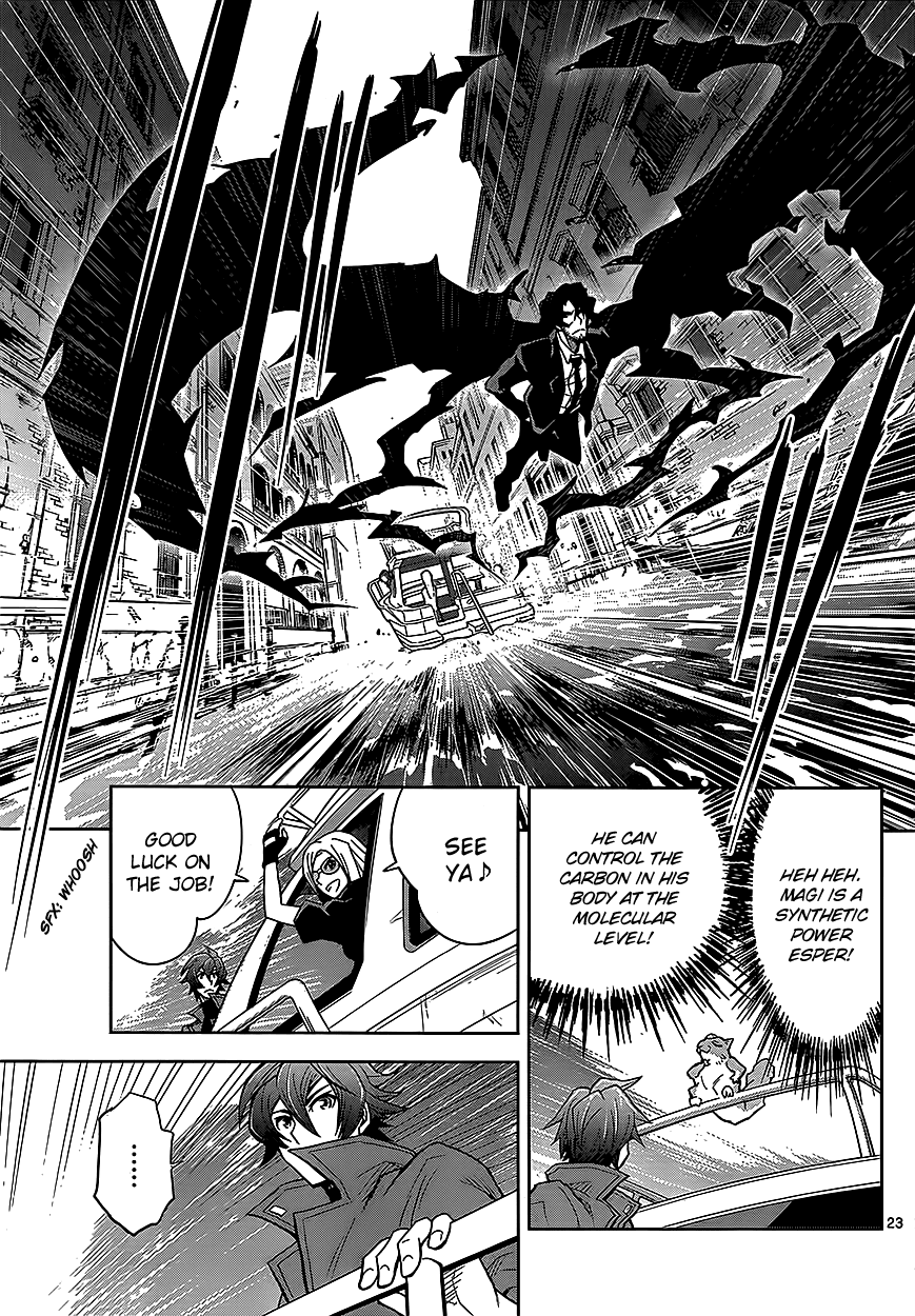 Zettai Karen Children: THE UNLIMITED - Hyoubu Kyousuke Chapter 3 page 24 - Chapter 3: Melody of Assassination (1)