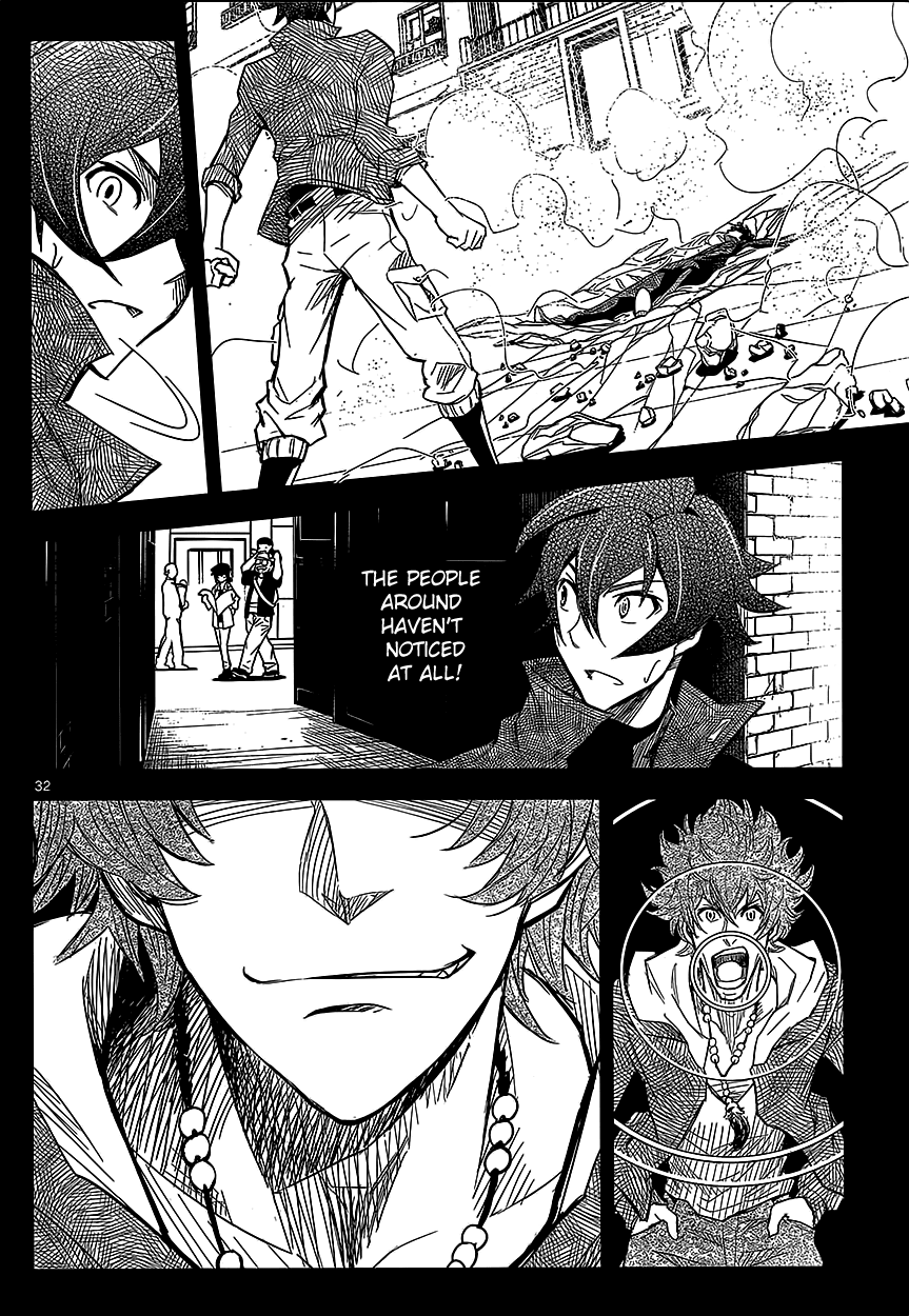 Zettai Karen Children: THE UNLIMITED - Hyoubu Kyousuke Chapter 3 page 33 - Chapter 3: Melody of Assassination (1)
