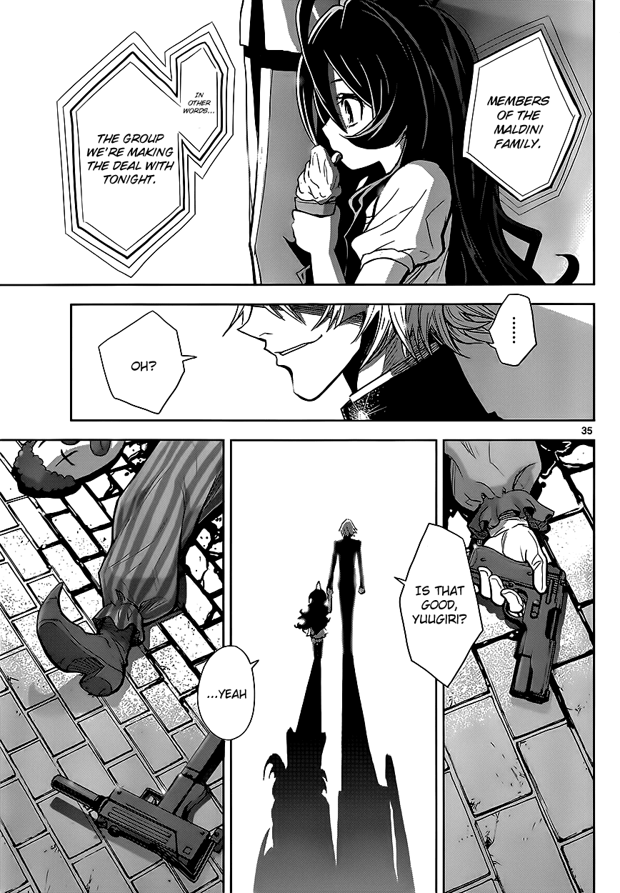 Zettai Karen Children: THE UNLIMITED - Hyoubu Kyousuke Chapter 3 page 36 - Chapter 3: Melody of Assassination (1)