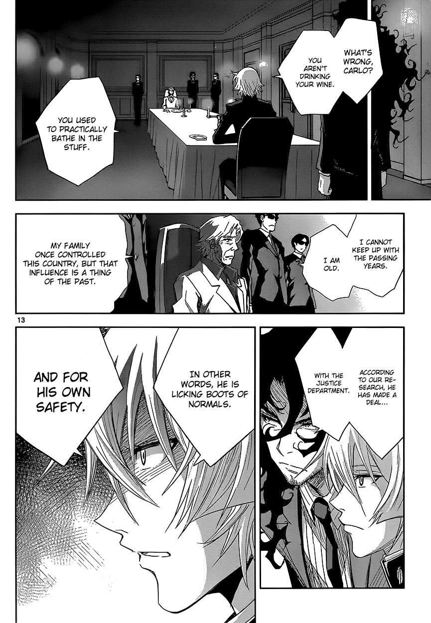 Zettai Karen Children: THE UNLIMITED - Hyoubu Kyousuke Chapter 4 page 13 - Chapter 4: Melody of Assassination (2)