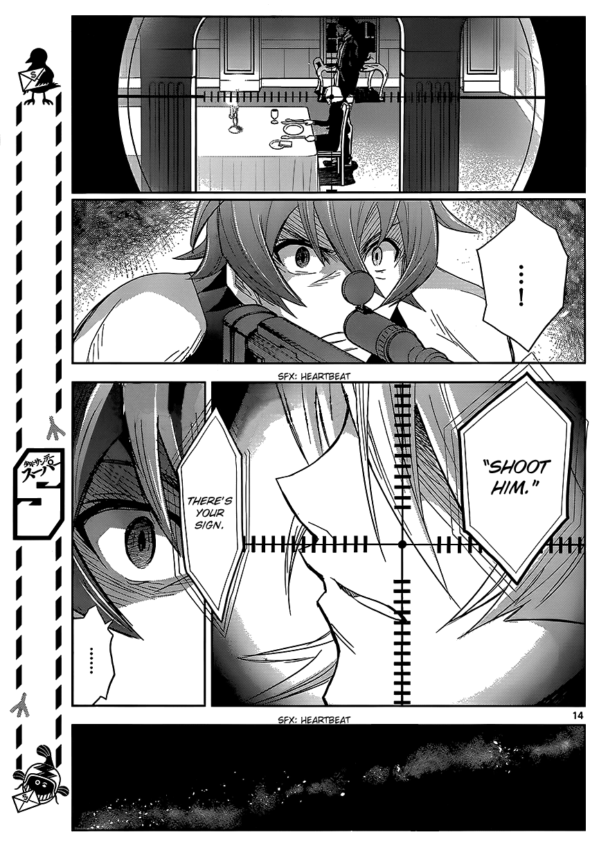 Zettai Karen Children: THE UNLIMITED - Hyoubu Kyousuke Chapter 4 page 14 - Chapter 4: Melody of Assassination (2)
