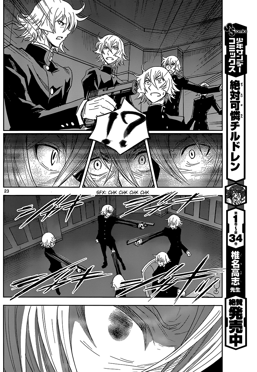 Zettai Karen Children: THE UNLIMITED - Hyoubu Kyousuke Chapter 4 page 21 - Chapter 4: Melody of Assassination (2)