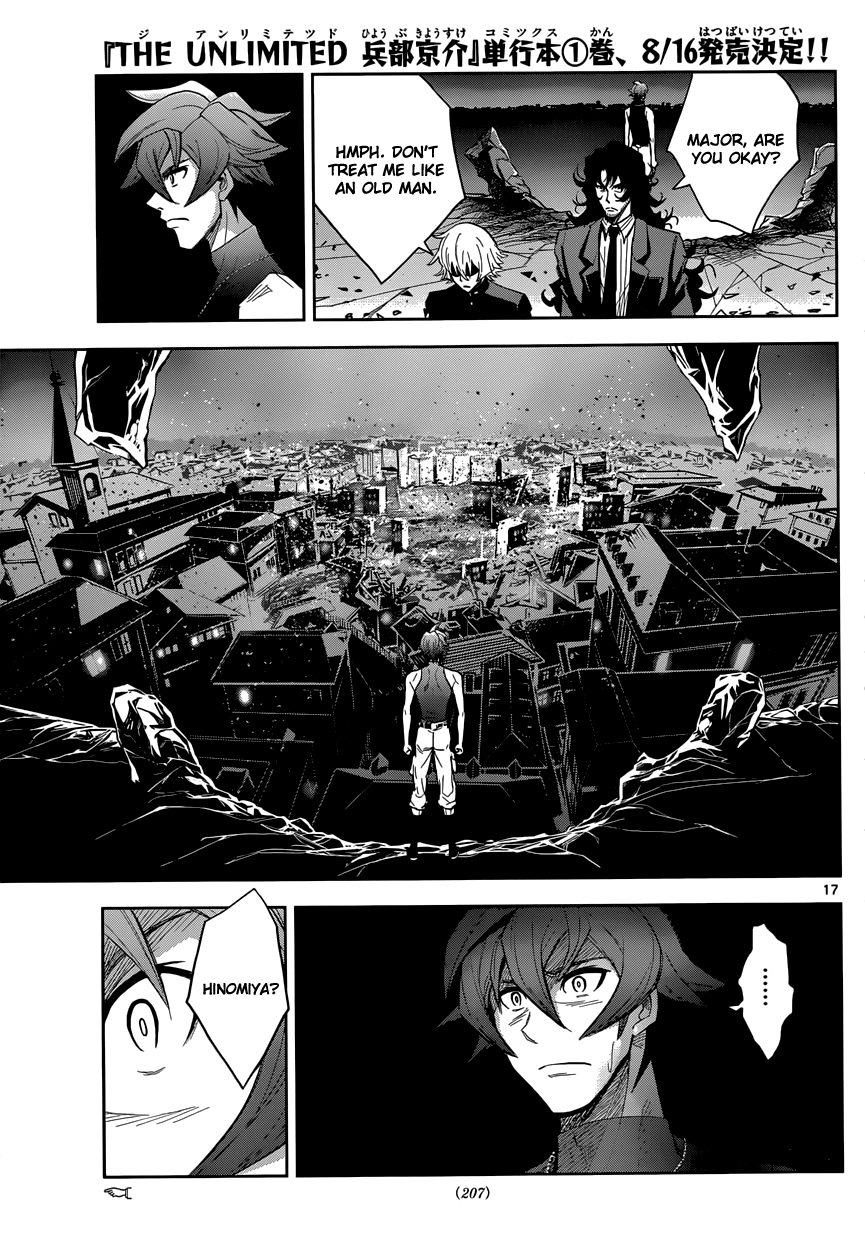 Zettai Karen Children: THE UNLIMITED - Hyoubu Kyousuke Chapter 5 page 17 - Chapter 5: Melody of Assassination (3)
