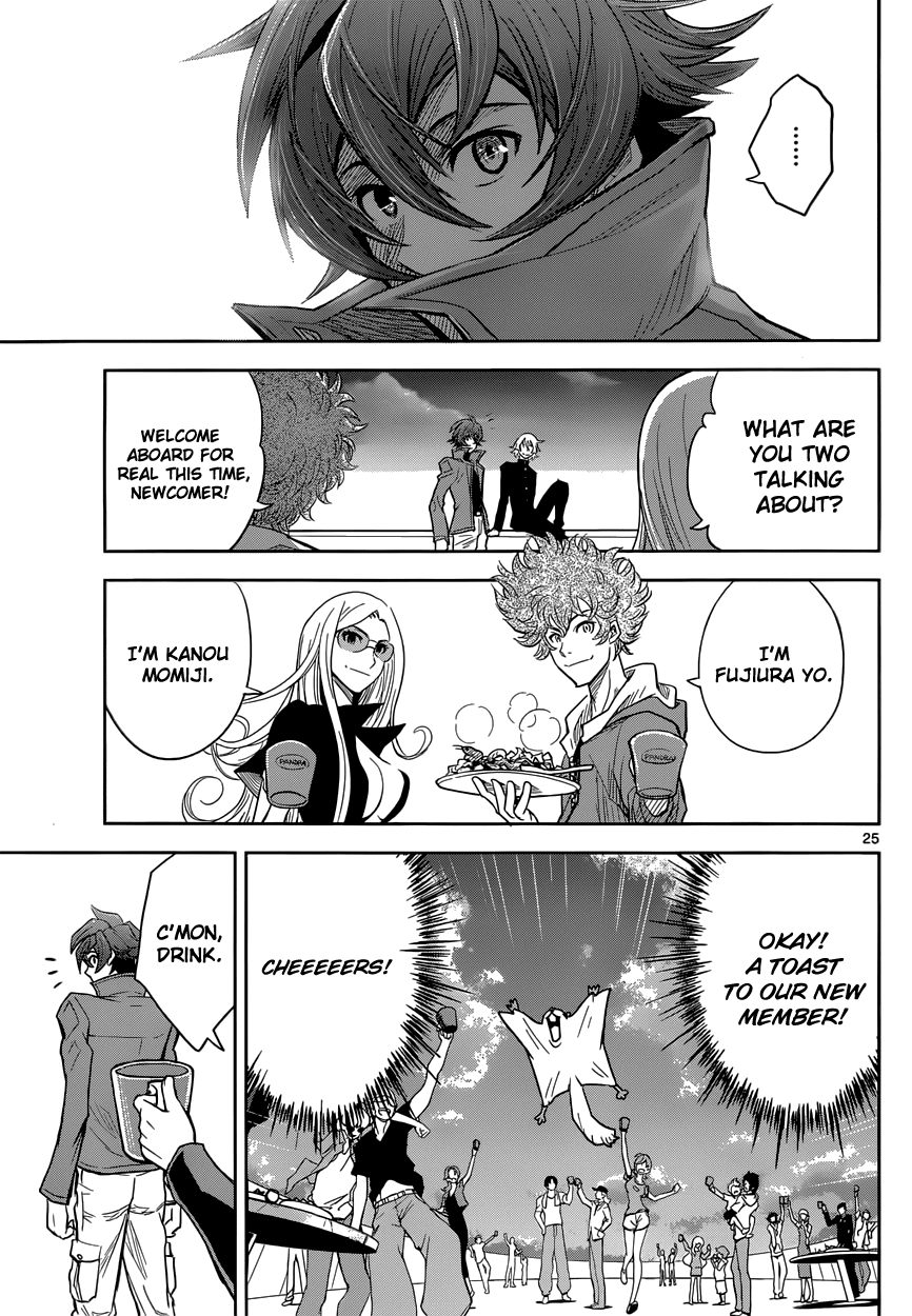 Zettai Karen Children: THE UNLIMITED - Hyoubu Kyousuke Chapter 5 page 25 - Chapter 5: Melody of Assassination (3)