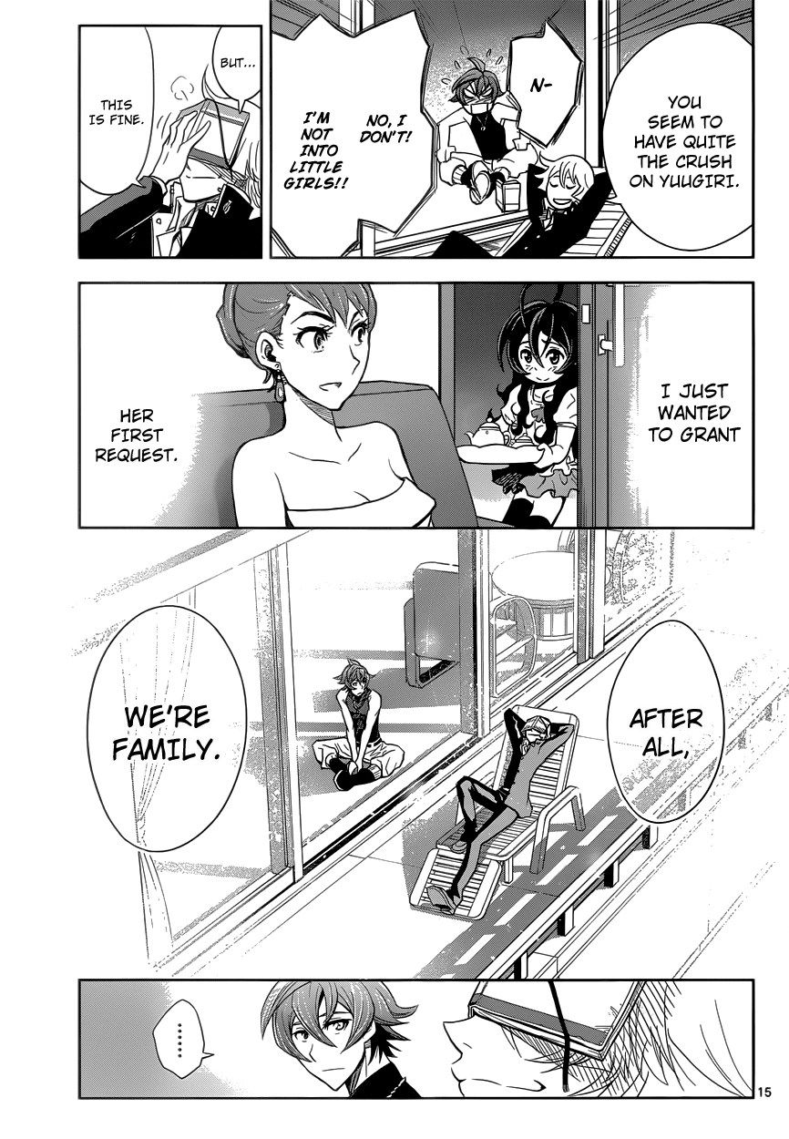 Zettai Karen Children: THE UNLIMITED - Hyoubu Kyousuke Chapter 6 page 16 - Chapter 6: Pure and Corrupt (1)