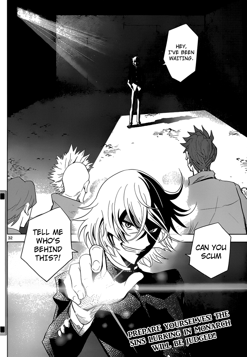 Zettai Karen Children: THE UNLIMITED - Hyoubu Kyousuke Chapter 6 page 32 - Chapter 6: Pure and Corrupt (1)