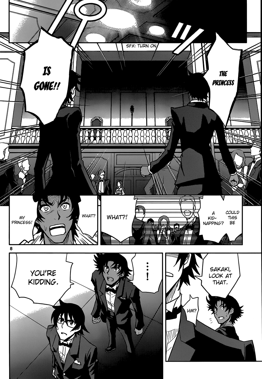 Zettai Karen Children: THE UNLIMITED - Hyoubu Kyousuke Chapter 6 page 9 - Chapter 6: Pure and Corrupt (1)