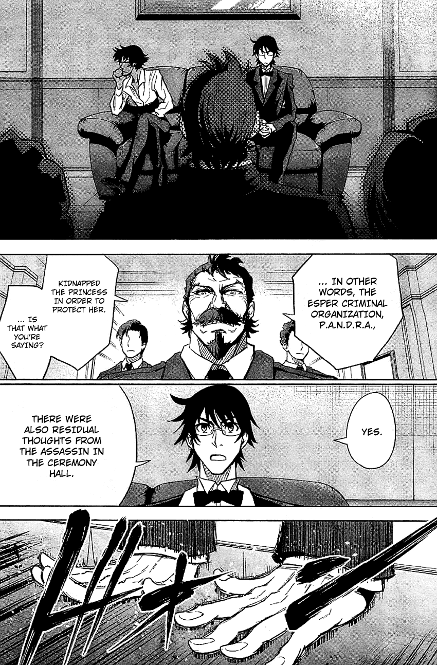 Zettai Karen Children: THE UNLIMITED - Hyoubu Kyousuke Chapter 7 page 14 - Chapter 7: Pure and Corrupt (2)