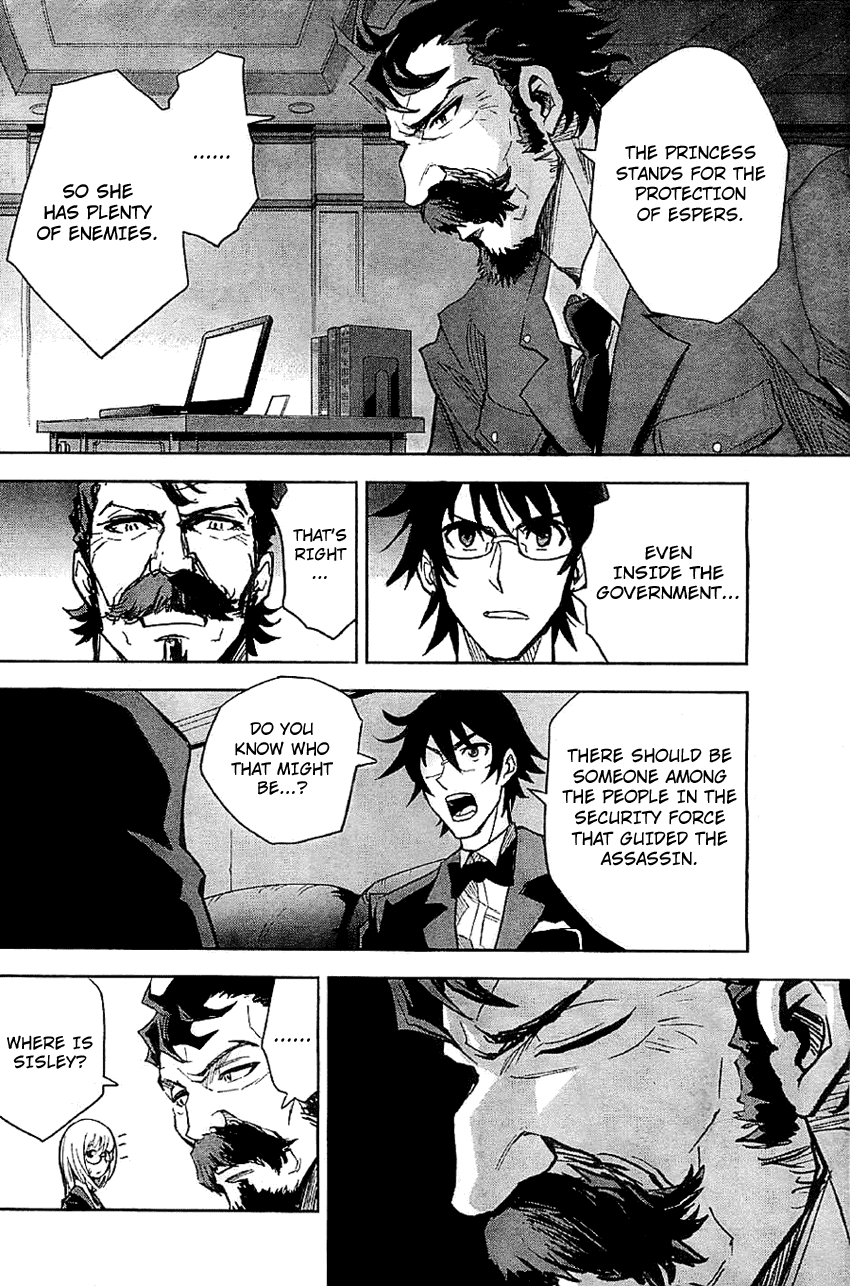 Zettai Karen Children: THE UNLIMITED - Hyoubu Kyousuke Chapter 7 page 16 - Chapter 7: Pure and Corrupt (2)