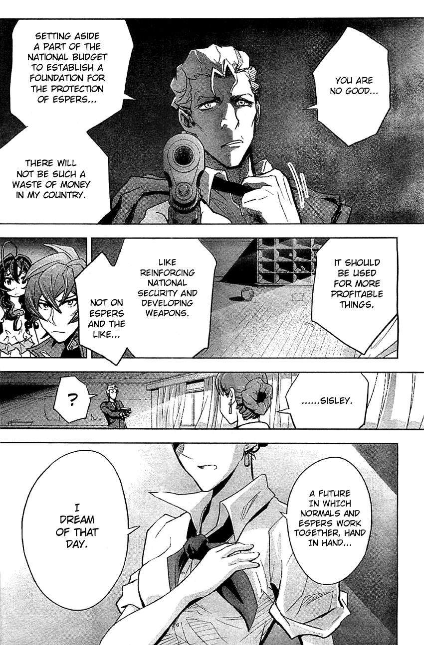 Zettai Karen Children: THE UNLIMITED - Hyoubu Kyousuke Chapter 7 page 30 - Chapter 7: Pure and Corrupt (2)